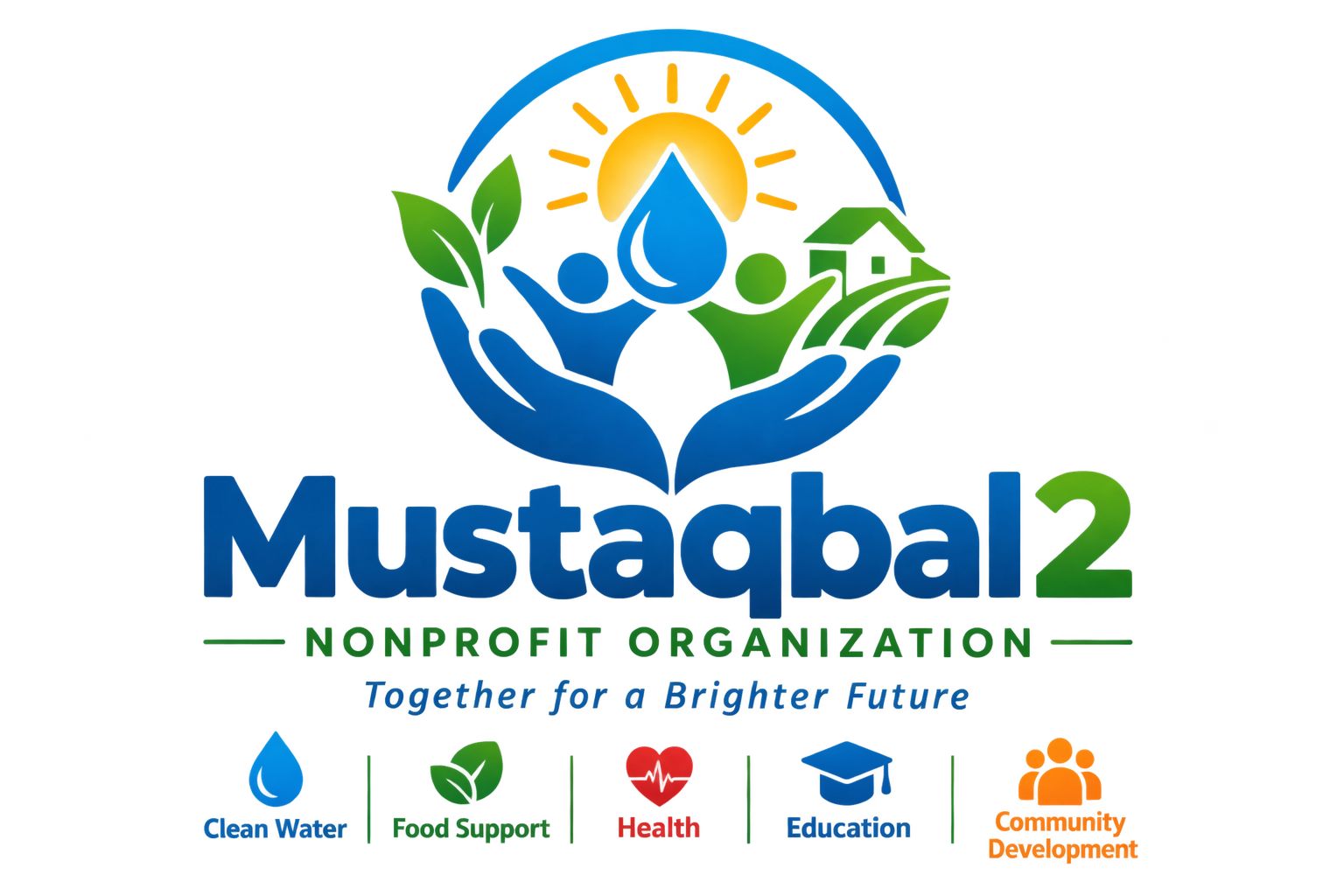 Community members working together toward a brighter future